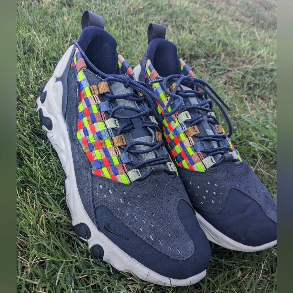 Nike React Sertu The10th Blue/ Multi-Color Men's … - image 2